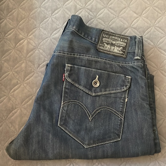 Levi’s mens jeans 36 by 30 length great condition - Picture 4 of 5